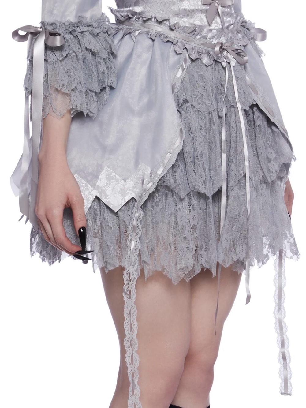 CAKE QUEEN PREMIUM COSTUME SET - GHOST Size S - Picture 5 of 5
